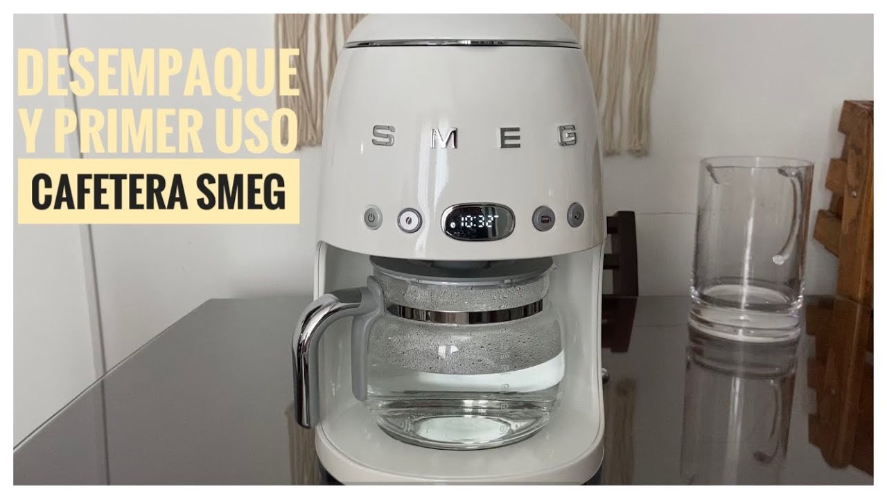 CAFETERA DE GOTEO-FILTRO SMEG (DESEMPAQUE Y PRIMER USO)