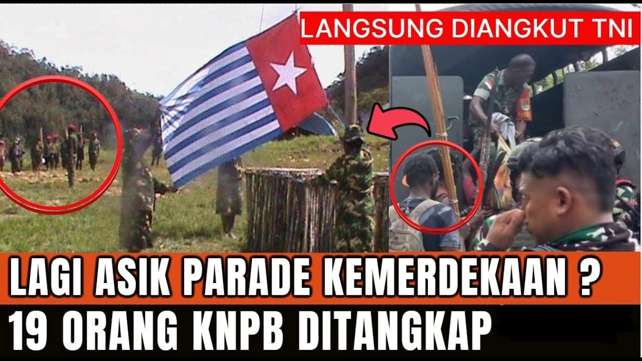 TNI POLRI LANGSUNG GERAK CEPAT 🔴19 ANGGOTA KOMITE NASIONAL PAPUA BARAT DIRINGKUS DEKLARASI MERDEKA?