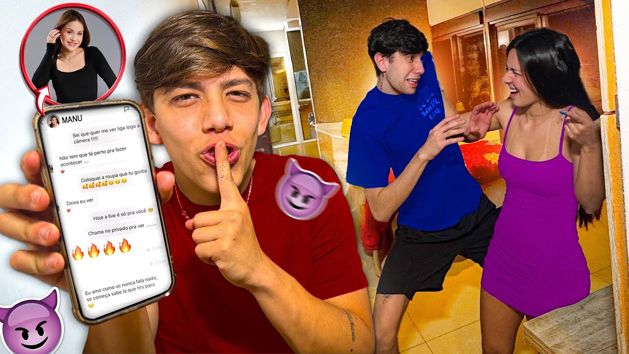 Termino🚨Finge Ser a Manu e Fiz o Zanella e a Lavinia TERMINAR!!🤯