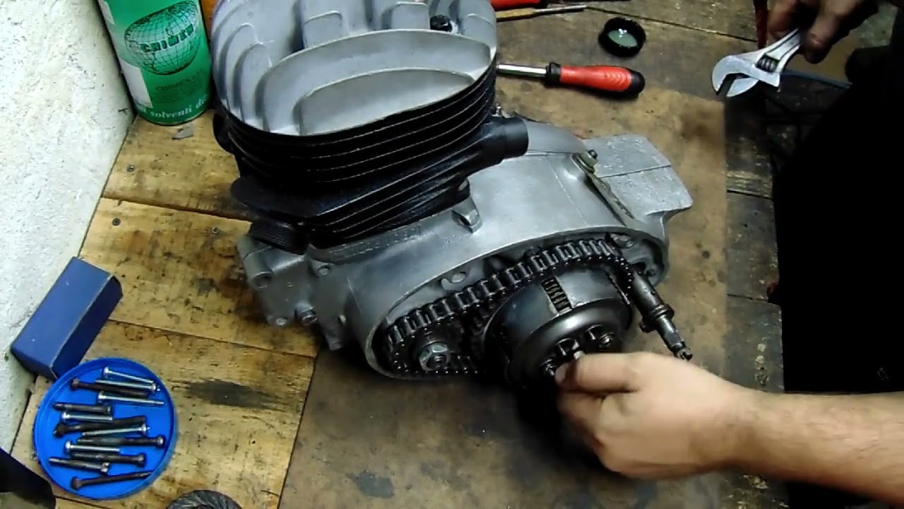 Puch 125 TT engine rebuild (part 8 )