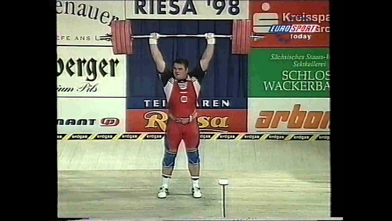 1998 European Weightlifting +105 kg