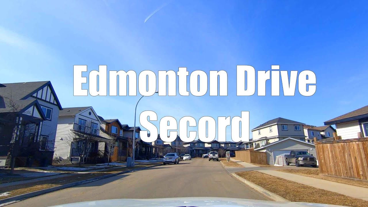 Edmonton Drive - SECORD - March 2021 - Alberta (Canada)