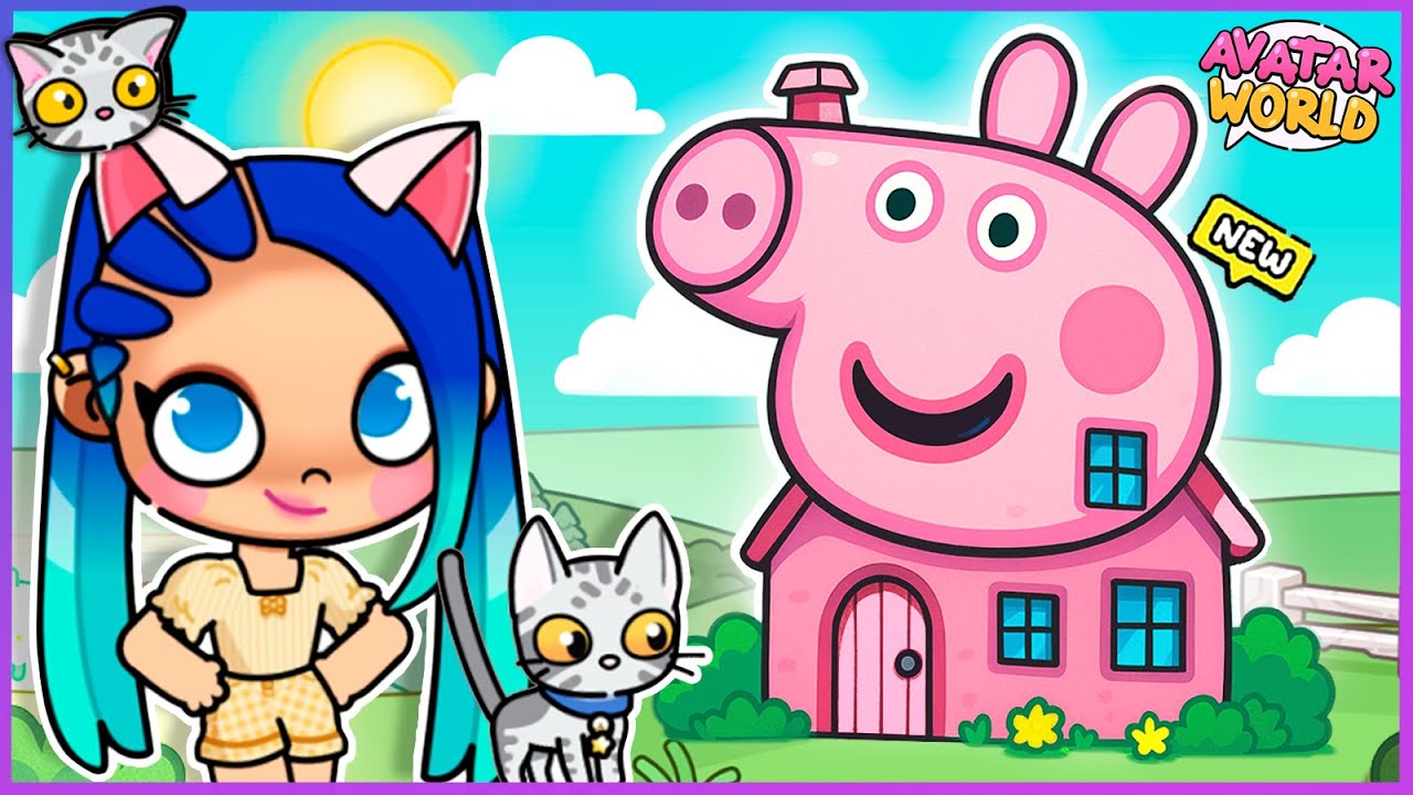 🐷🏡 ¡La FAMILIA de PEPPA PIG se muda a Avatar World!