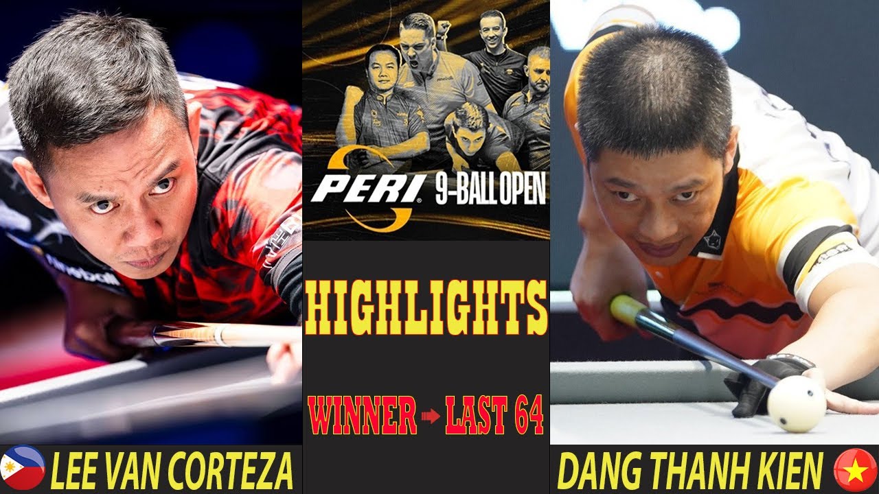 HIGHLIGHS | LEE VAN CORTEZA vs DANG THANH KIEN | 2025 PERI OPEN
