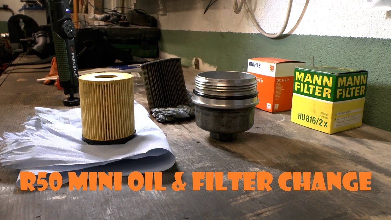 R50 Mini Oil Change
