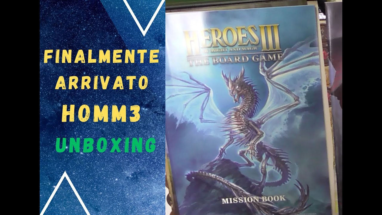 Heroes of Might and Magic 3 Big Box Shaded - Unboxing ITA