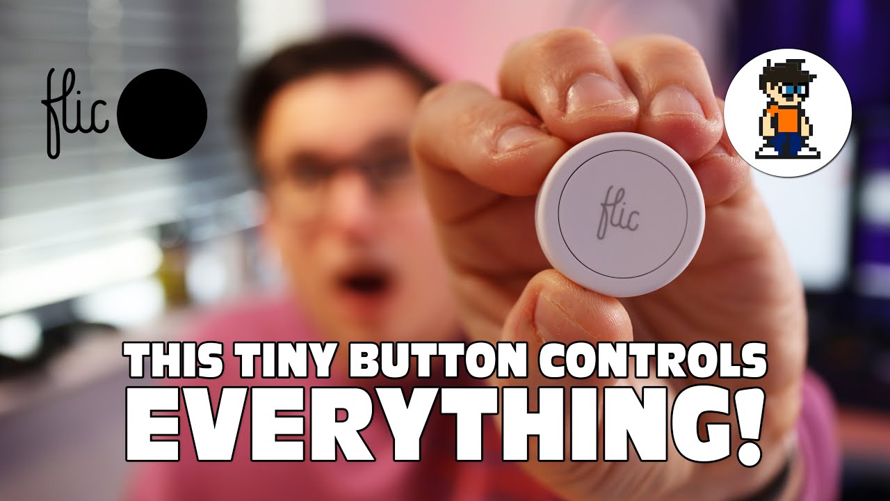 This TINY Button Controls EVERYTHING! The flic Button and flic Hub LR