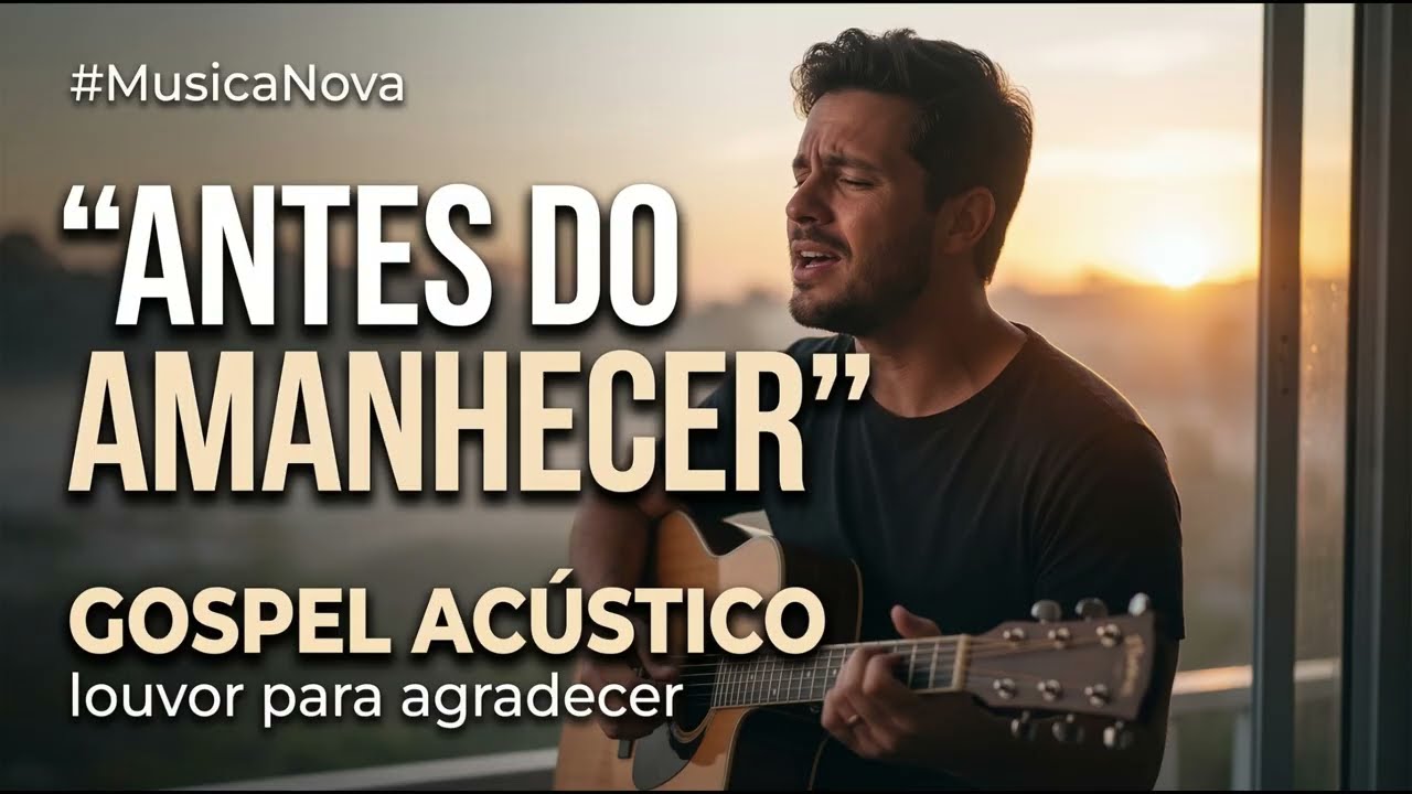ANTES DO AMANHECER 🌅 | GOSPEL ACÚSTICO