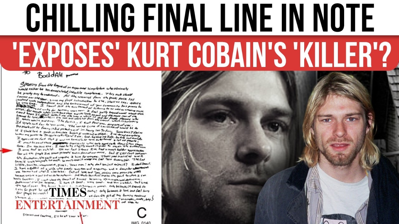 Kurt Cobain Note's Last Line In 'Different Handwriting'? New Forensic Report Reignites Death Mystery