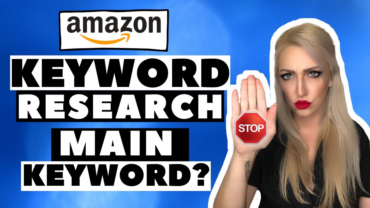 How to Find the Main Keyword Amazon Product Research, Keyword Research FBA Private Label.
