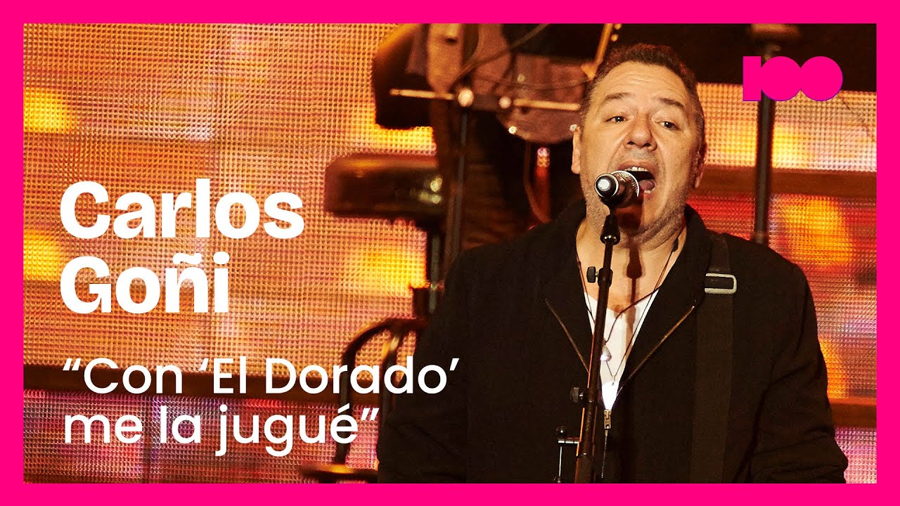 Carlos Go&ntilde;i revela en CADENA 100 los secretos de &lsquo;El Dorado&rsquo;: &ldquo;Era un &aacute;lbum que me deb&iacute;a a m&iacute; mismo&rdquo;