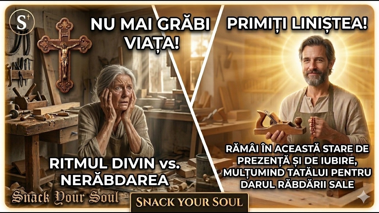 ⏳Sfântul Iosif | Ziua 6: Ritmul Divin vs. Nerăbdarea Agitată ✨