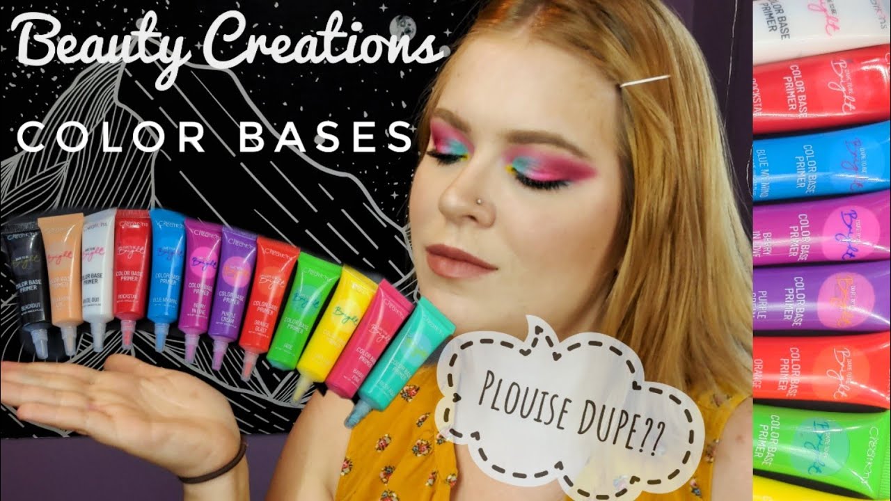 Beauty Creations Color Base Primers: Dare to Be Bright Collection | Swatches & Tutorial.