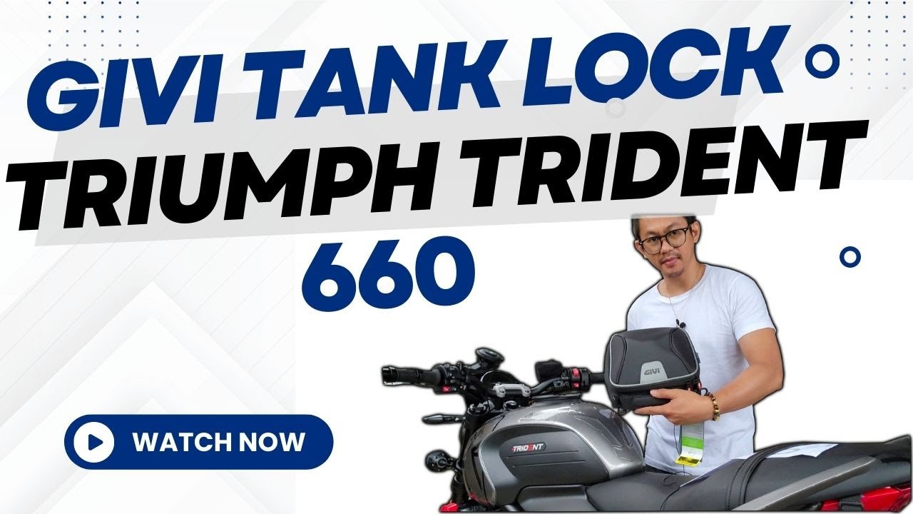 GIVI Tanklock Tankbag For 2023 Triumph Trident 660