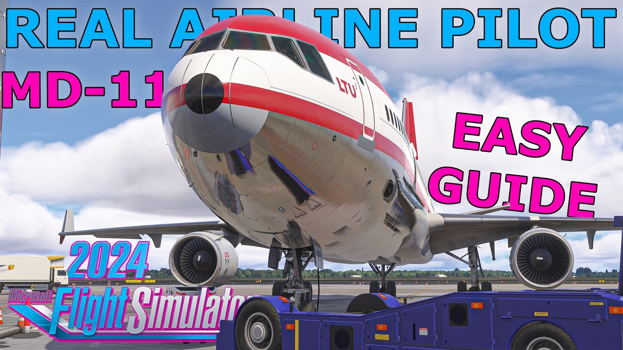 How to Fly the TFDi MD-11 in MSFS 2024/20 with a Real Longhaul Pilot!