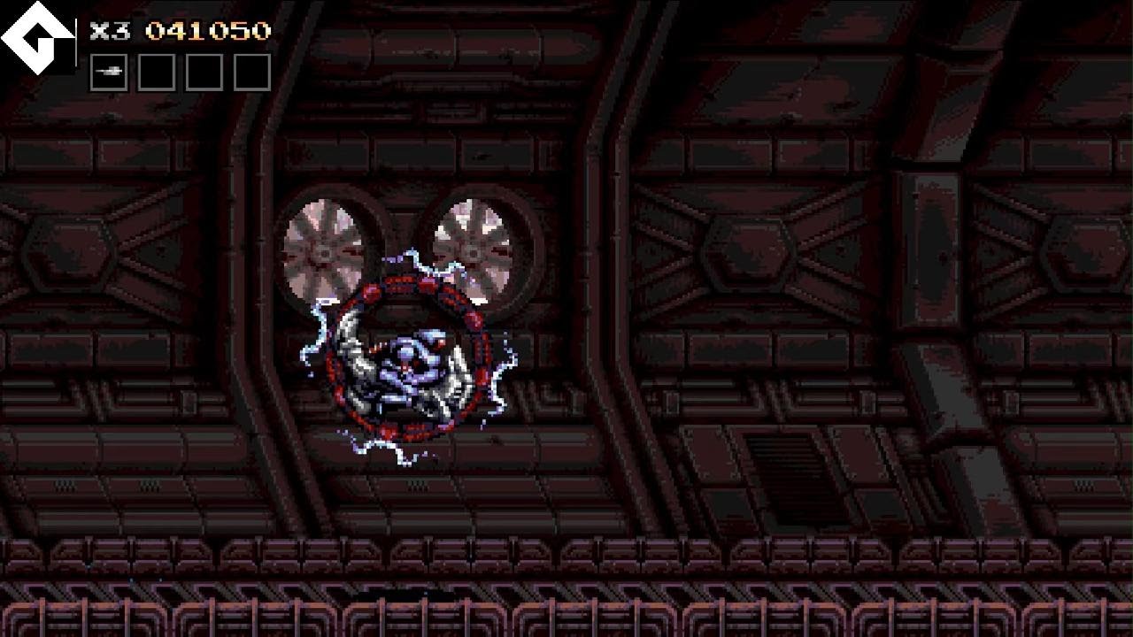 Blazing Chrome. #gameplay #bossfight  #retrogame 