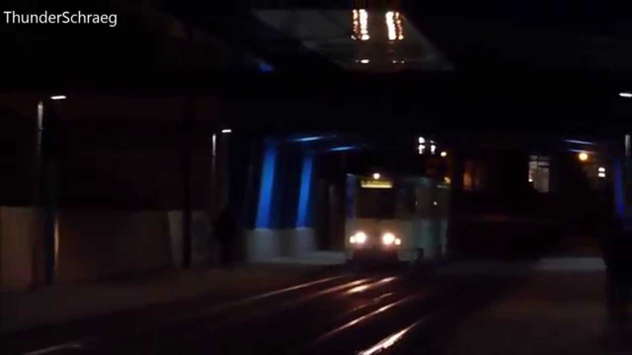 Stra&szlig;enbahn Frankfurt (Oder) am Abend mit GT6M, KT4Dm und T6A2mod