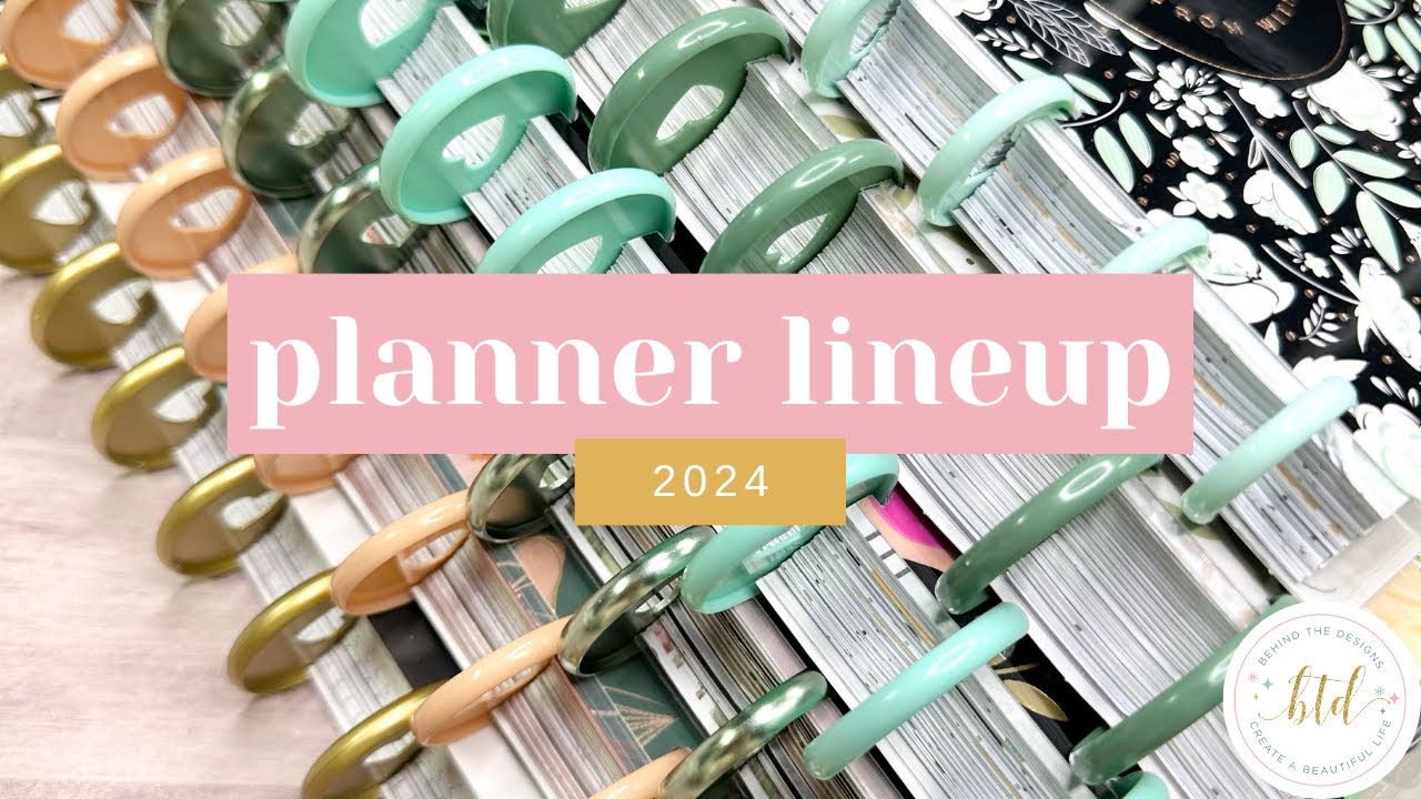 2024 Planner Lineup | The Happy Planner | Frankenplanner Planner Stack