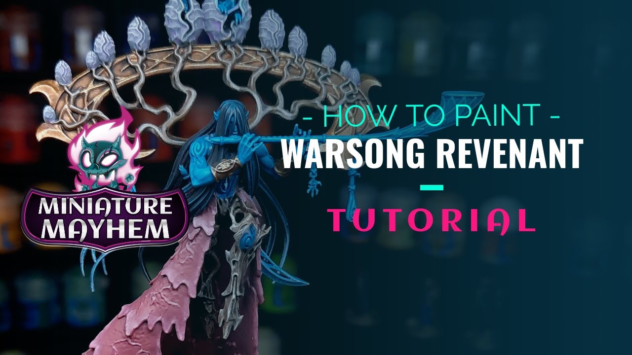 How To Paint The Warsong Revenant- Cherry Blossom Sylvaneth - Age Of Sigmar!
