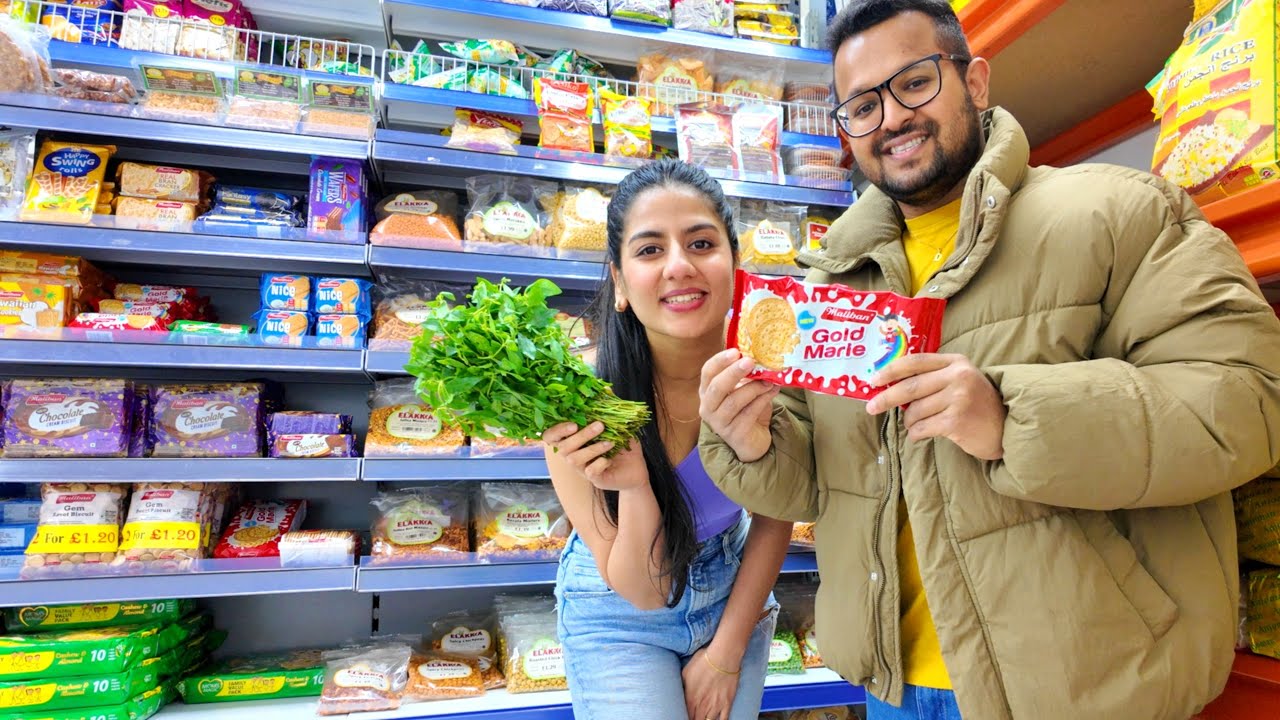 SRI LANKAN STORE in UK NEWCASTLE  සිංහල Vlog - Episode 46 Dan and Devni