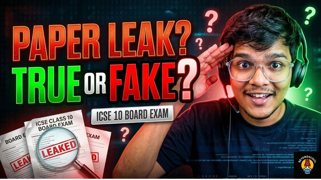 ICSE Class 10 Board Exam Paper Leak: TRUE or FAKE? | Official Update