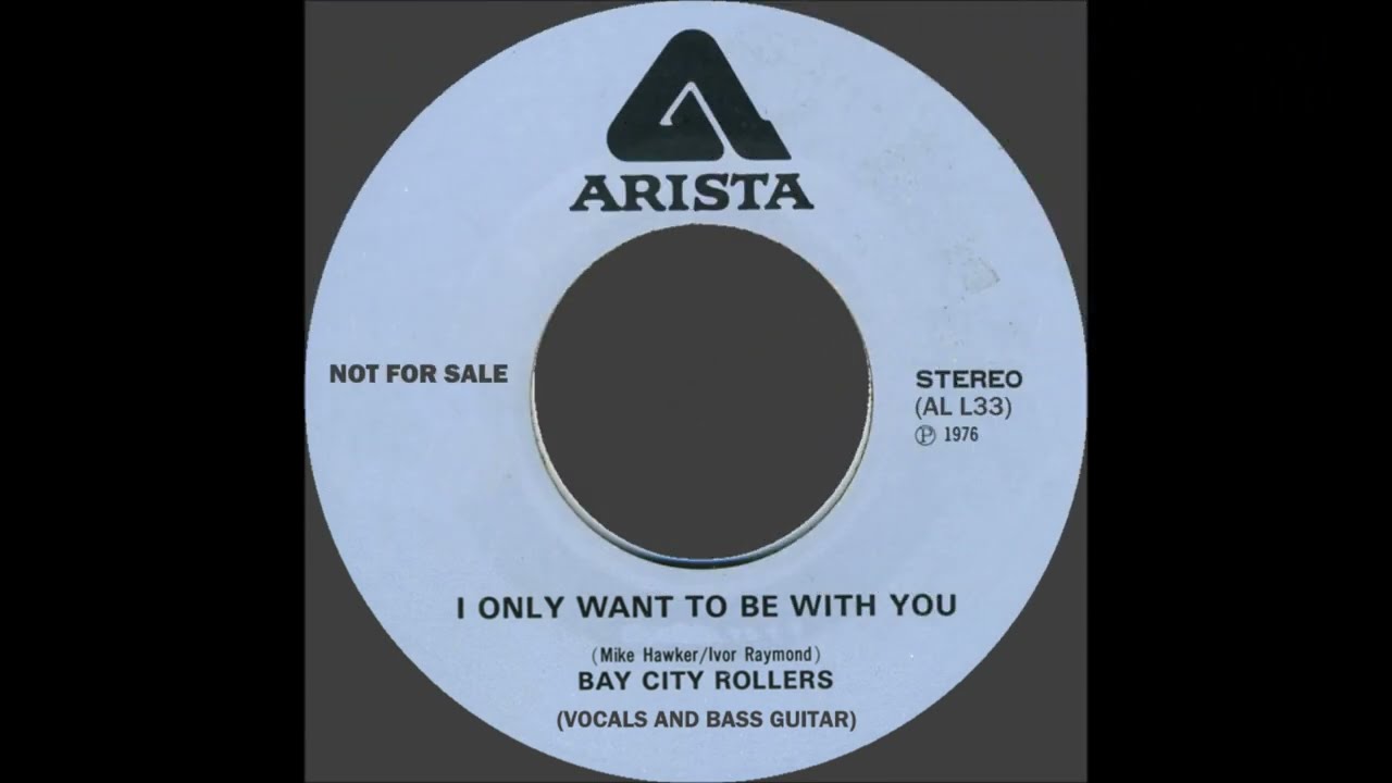 Bay City Rollers - I Only Want To Be With You - Bass Guitar & Vocals - Original 1976
