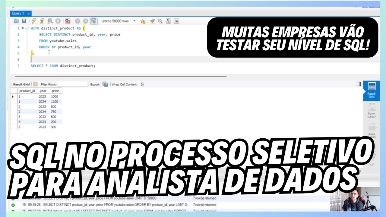 Exercícios de SQL para Analistas de Dados