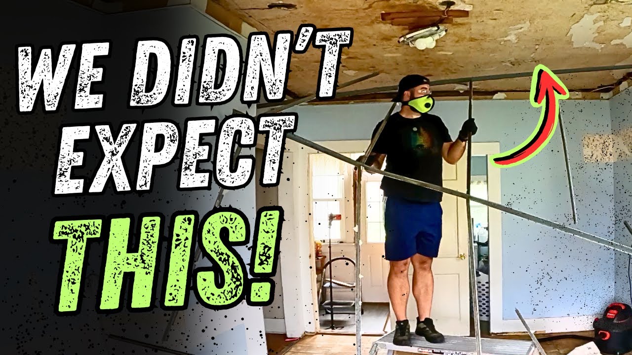 We Completely Gutted an Old Kitchen...It Got Messy!