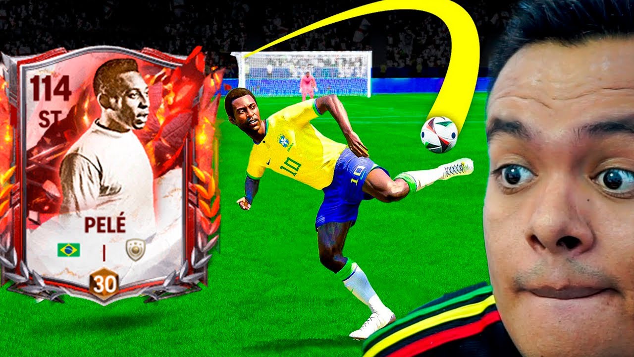 PELÉ, Pero con su Carta mas CARA de la Historia!
