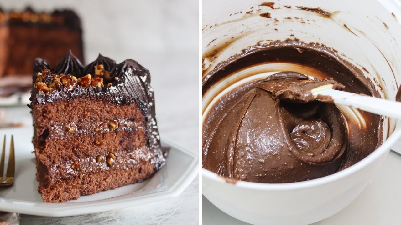 RECHEIO PERFEITO DE CHOCOLATE: BRIGANACHE - BOLO DE CROCANTE COM BRIGANACHE | Day Flaubert