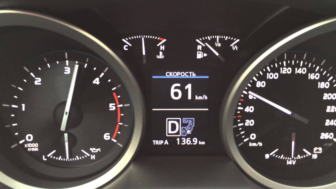 Land Cruiser 200 4.5 Diesel разгон