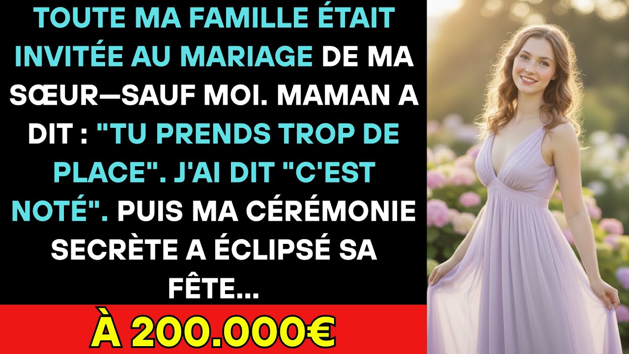 Bannie Du Mariage De Ma Sœur, J'ai Créé Mon Propre Conte De Fées En Provence : Ma Vengeance Virale A