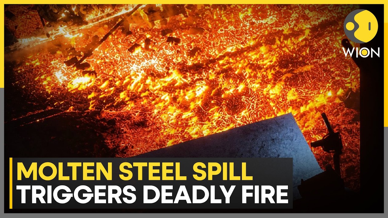 Visakhapatnam Steel Plant Fire: 10 Workers Die After Molten Steel Spilled at Plant | WION