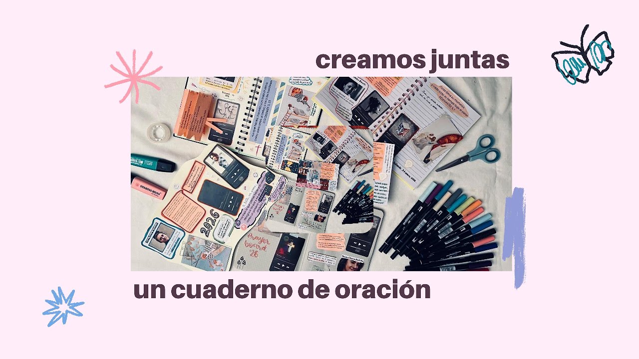 Vlog católico | Una tarde creando un prayer board en comunidad