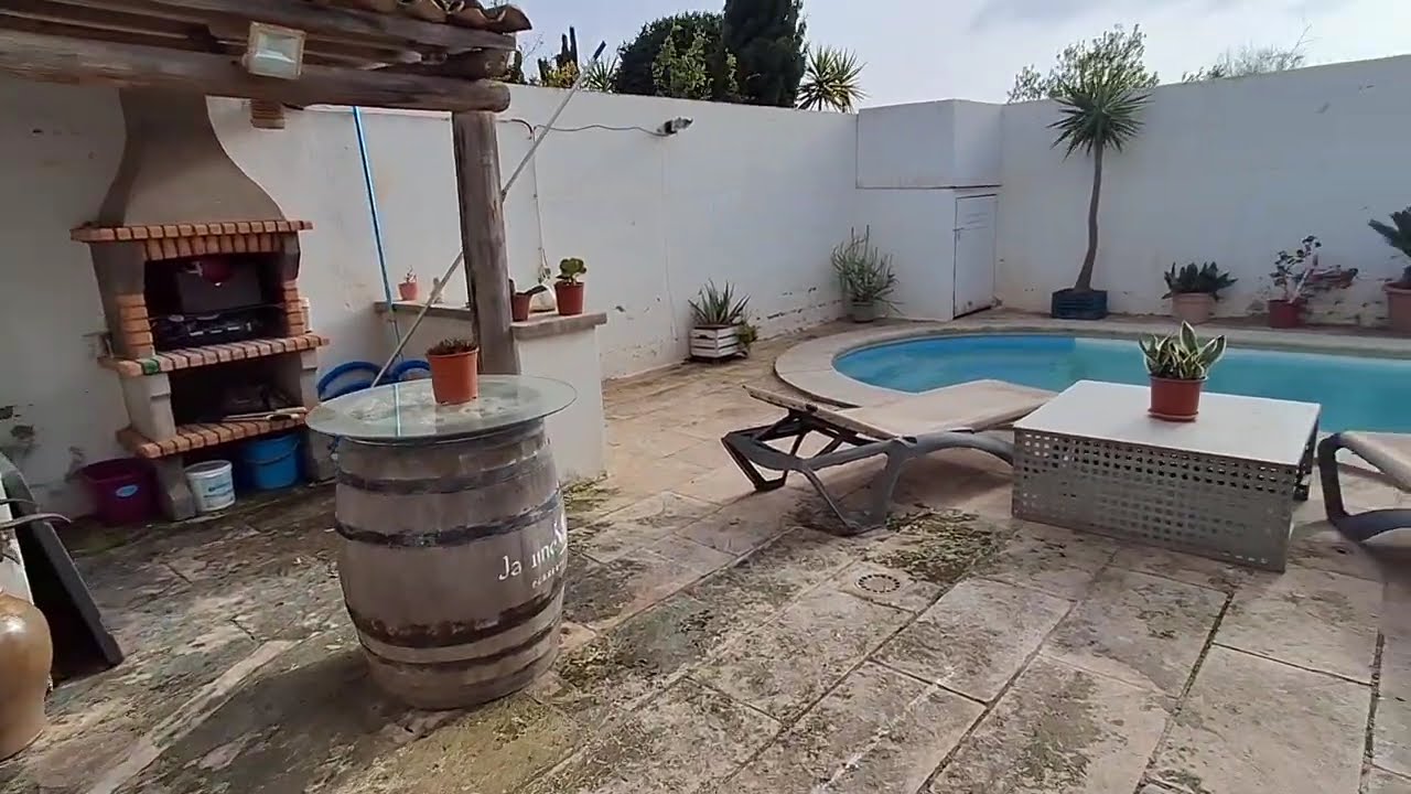 DH 28 Langzeitmiete eines modernen Dorfhauses mit Pool in Ses Salines - Mallorca