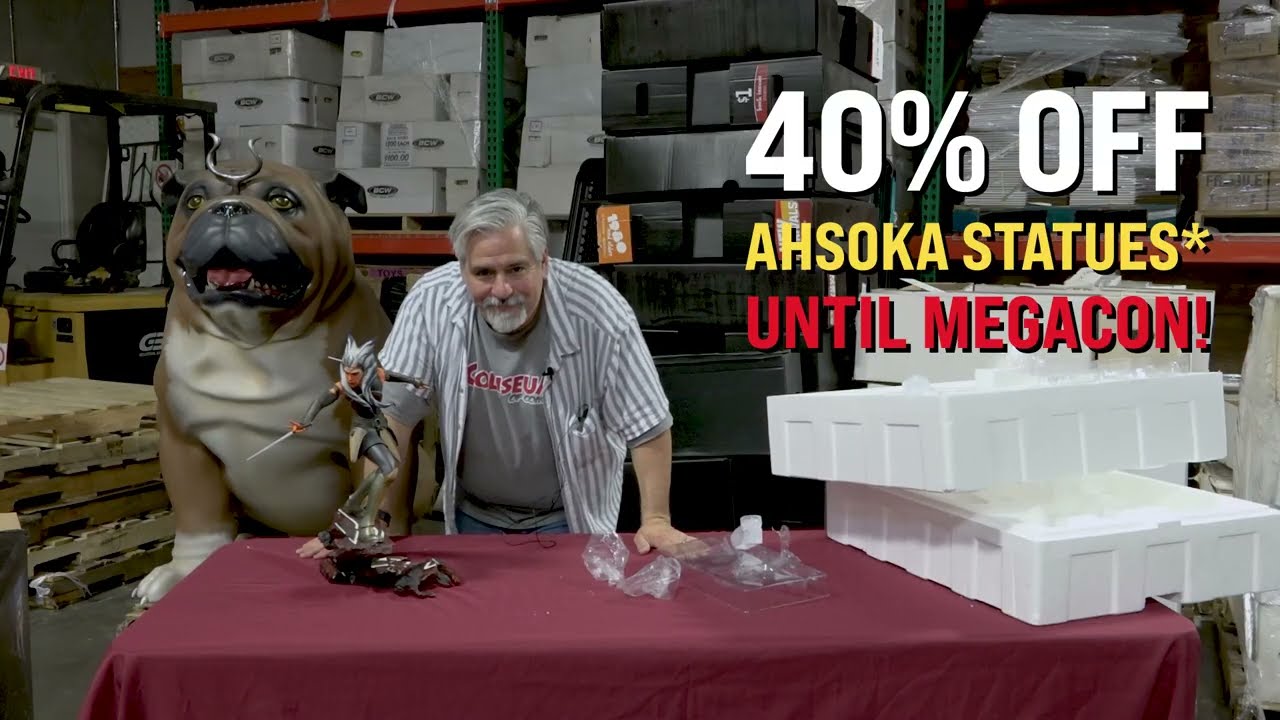 Unboxing Sideshow's Ashoka Statue with Kevin White!