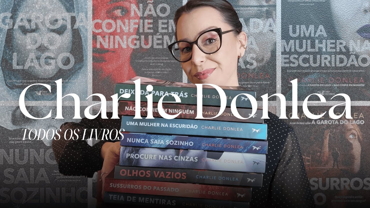 Quais são os livros do CHARLIE DONLEA e por onde COMEÇAR A LER 📚✨