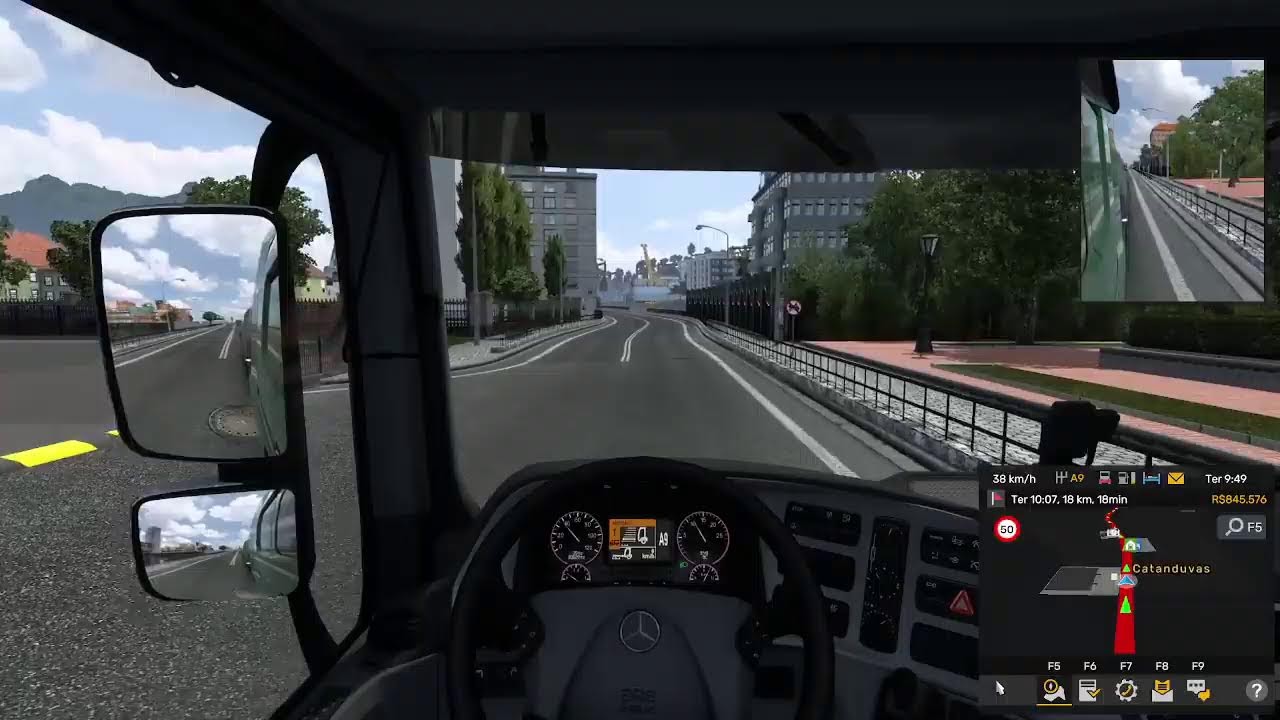 BORA DE ENTREGAS NO EURO TRUCK 2 NO AYN ODIN 2/STEAM DECK /PC
