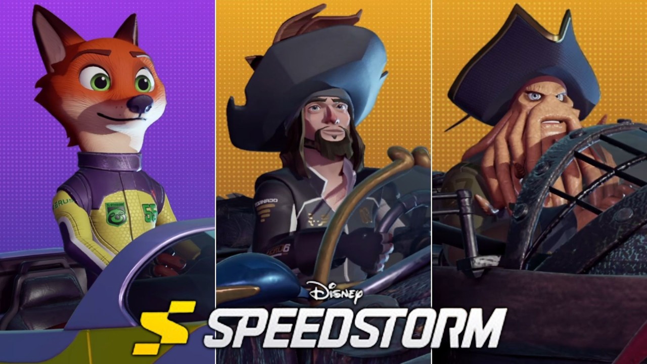 Disney Speedstorm (PC) // Online Races - Season 17 Zootopia (Nick Wilde, Pirates Of The Caribbean)