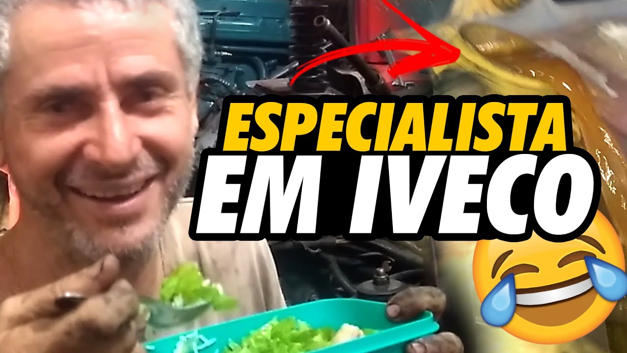 Iveco Stralis 320 Cursor 8 Jogando Água Fora e Água No Escapamento