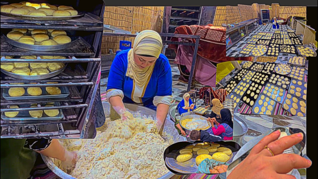 عجنا ٥٠ خمسين كيلو من الدقيق والصدمه في الأخر كنا هنروح فيها الحمدلله ربنا ستر الانبوبه فلتت 🥲