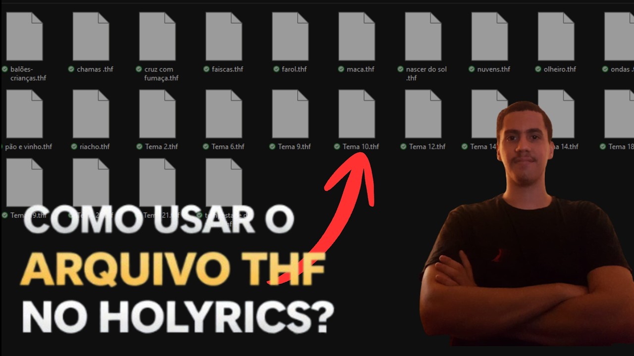 COMO USAR O ARQUIVO THF NO HOLYRICS ?