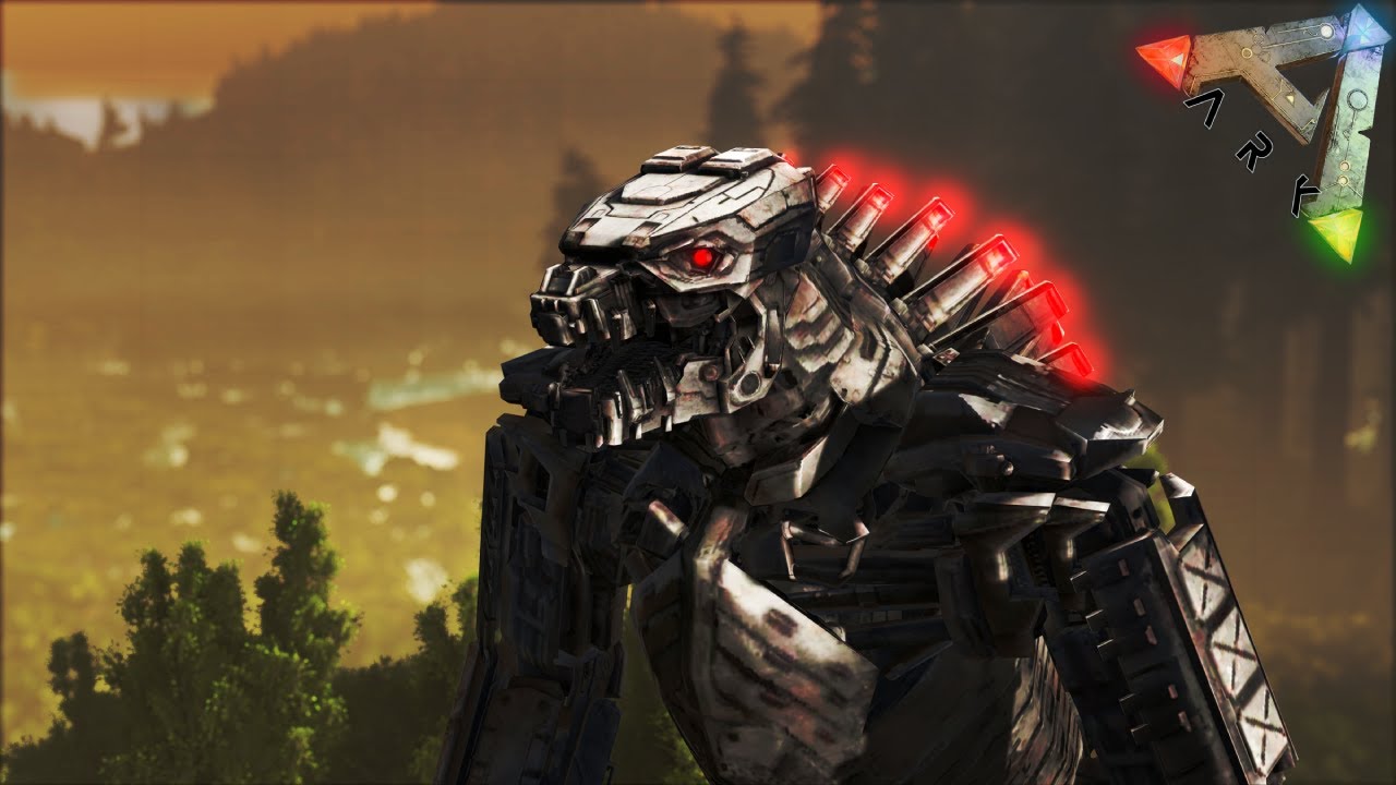 MECHAGODZILLA IN ARK!!|| ARK MECHAGODZILLA MOD