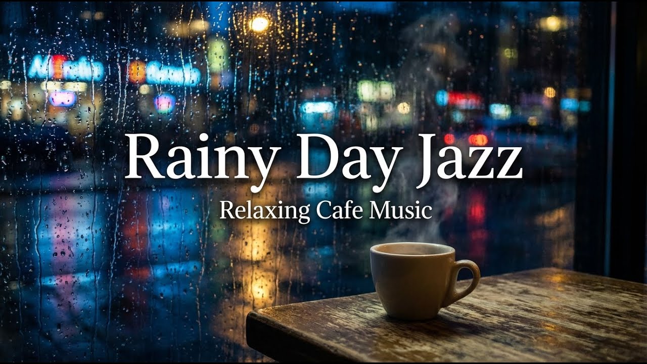 Jazz for a Rainy Day | Perfect Background for Working, Reading & Relaxing