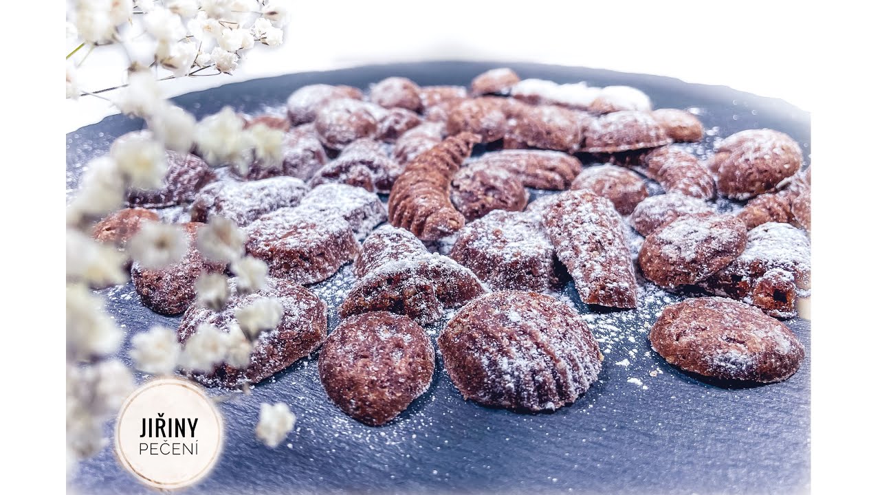 Pracny recept/ medvědí tlapky - vánoční cukroví @jirinypeceni