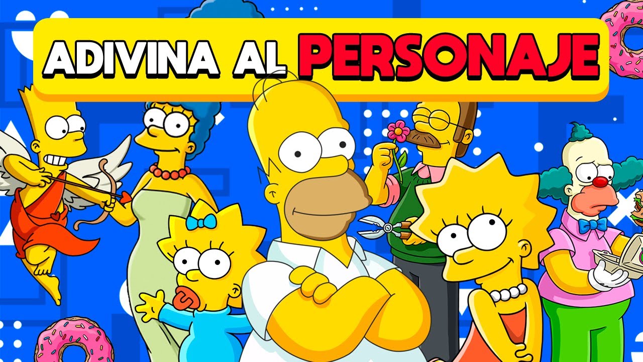 ADIVINA el Personaje de Los SIMPSON 🤔🧠🧐 | Trivia Los Simpson | DiverTrivia ✅