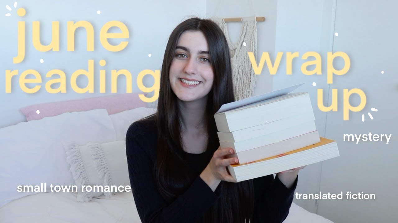 june reading wrap up 🌼 | small town romance, mystery, and more
