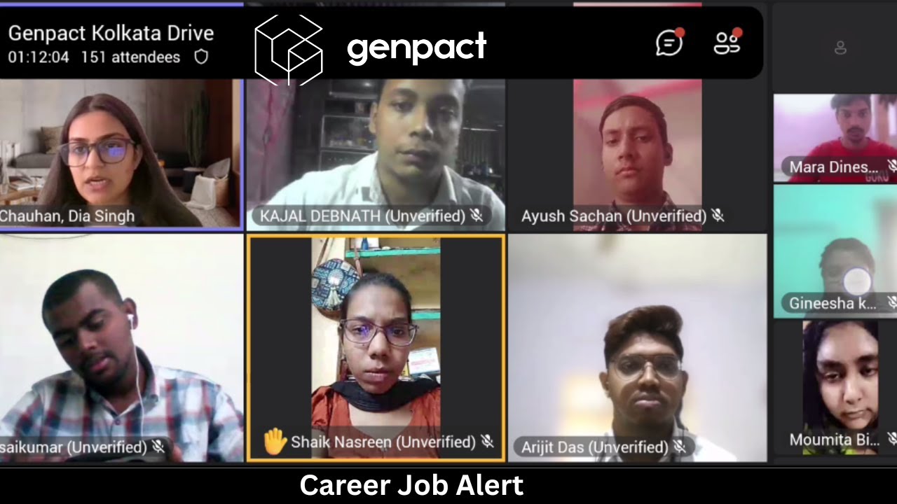Genpact Virtual Drive For Transaction Risk Investigator Role Interview Process