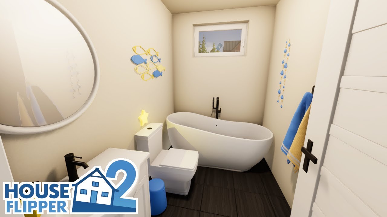 Bathrooms And Closets | Sunny Bungalow Full Reno | House Flipper 2