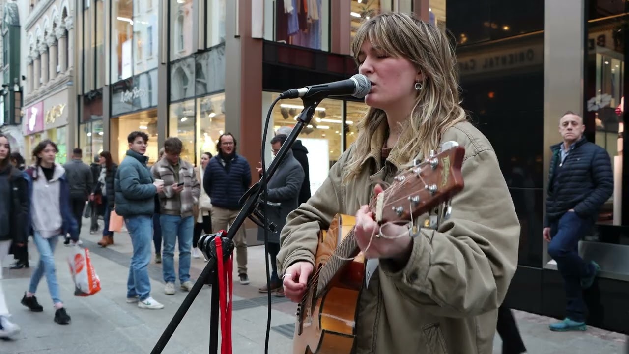 Play Ground song by Larabelle Live from Grafton Street Dublin